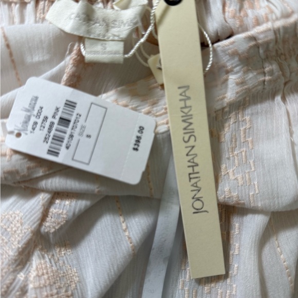 Jonathan Simkhai semi-sheer off white
Embroidered Side Slit Pants Size Small - Picture 11 of 12